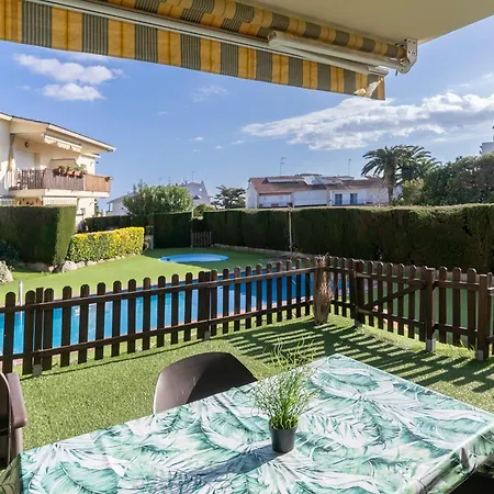 Apartamento Laura Mar La Fosca Con Piscina Palamós Exterior foto
