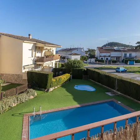 Apartamento Laura Mar La Fosca Con Piscina Palamós Exterior foto